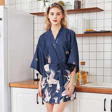 Load image into Gallery viewer, Woman Wedding Bride Bridesmaid Rob Set Lady Sexy Silk Robe Satin Bathrobe Sleepwear Summer Dressing Gown Pajamas 2019 New Style