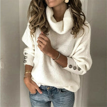 Load image into Gallery viewer, Womens Sweater  Knitted Wear Solid Sweater Jumper Ladies Winter Casual Pullover Tops Plus Size  /BY