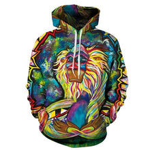 Load image into Gallery viewer, TUNSECHY NEW 2018 Hot Fashion Men/Women 3d Sweatshirts Print Spilled Milk Space Galaxy Hooded Hoodies Thin Unisex Pullovers Tops