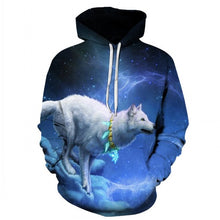 Load image into Gallery viewer, TUNSECHY NEW 2018 Hot Fashion Men/Women 3d Sweatshirts Print Spilled Milk Space Galaxy Hooded Hoodies Thin Unisex Pullovers Tops