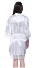 Load image into Gallery viewer, Maid of Honor bridesmaid robes personalized matching robes mother of the bride gift rob