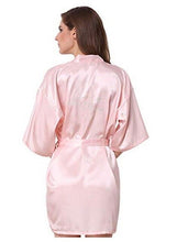 Load image into Gallery viewer, Maid of Honor bridesmaid robes personalized matching robes mother of the bride gift rob