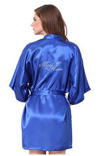 Load image into Gallery viewer, Maid of Honor bridesmaid robes personalized matching robes mother of the bride gift rob