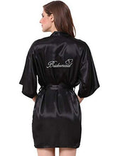 Load image into Gallery viewer, Maid of Honor bridesmaid robes personalized matching robes mother of the bride gift rob