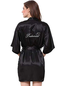 Maid of Honor bridesmaid robes personalized matching robes mother of the bride gift rob