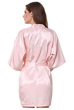 Load image into Gallery viewer, Maid of Honor bridesmaid robes personalized matching robes mother of the bride gift rob