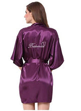 Load image into Gallery viewer, Maid of Honor bridesmaid robes personalized matching robes mother of the bride gift rob