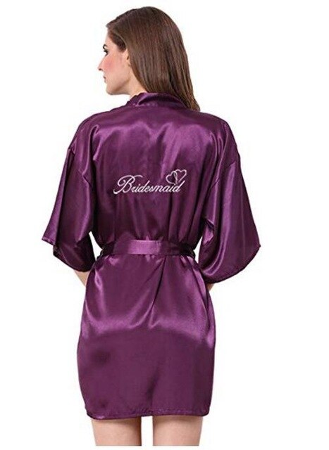 Maid of Honor bridesmaid robes personalized matching robes mother of the bride gift rob