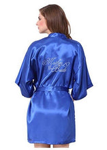 Load image into Gallery viewer, Maid of Honor bridesmaid robes personalized matching robes mother of the bride gift rob