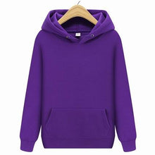 Load image into Gallery viewer, 2019 New Men Brand Hooded Hoodies Streetwear Hip Hop Mens Hoodies And Sweatshirts Solid Red Black Gray Pink Green White purple