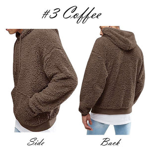 HOT Unisex Women Mens Long Sleeve Hoodies Couple Matching Autumn Winter Warm Sweatshirt Casual Fleece Pullover Hooded Tops New