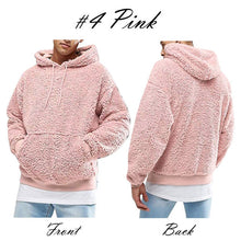 Load image into Gallery viewer, HOT Unisex Women Mens Long Sleeve Hoodies Couple Matching Autumn Winter Warm Sweatshirt Casual Fleece Pullover Hooded Tops New