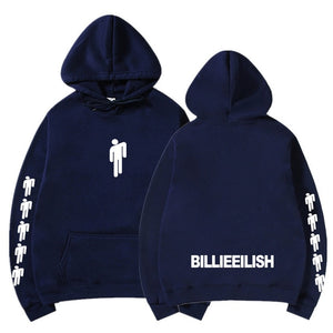 Billie Eilish Fashion Printed Hoodies Women/Men Long Sleeve Hooded Sweatshirts 2019 Hot Sale Casual Trendy Streetwear Hoodies